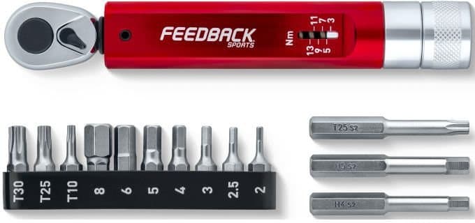 Feedback Sports Range Click Drehmomentschlüssel 2-14 Nm Rot Modell 2027