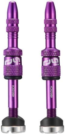 ETHIRTEEN Quick Fill Tubeless Presta Ventile 23-30mm - 2 Stück Lila Modell 2024