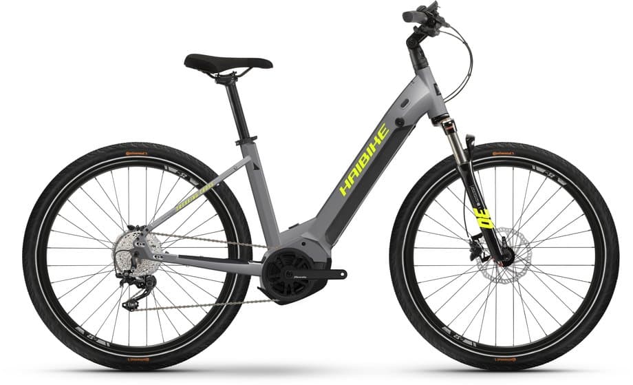 Haibike Trekking 6 Cross Grau Modell Aktion