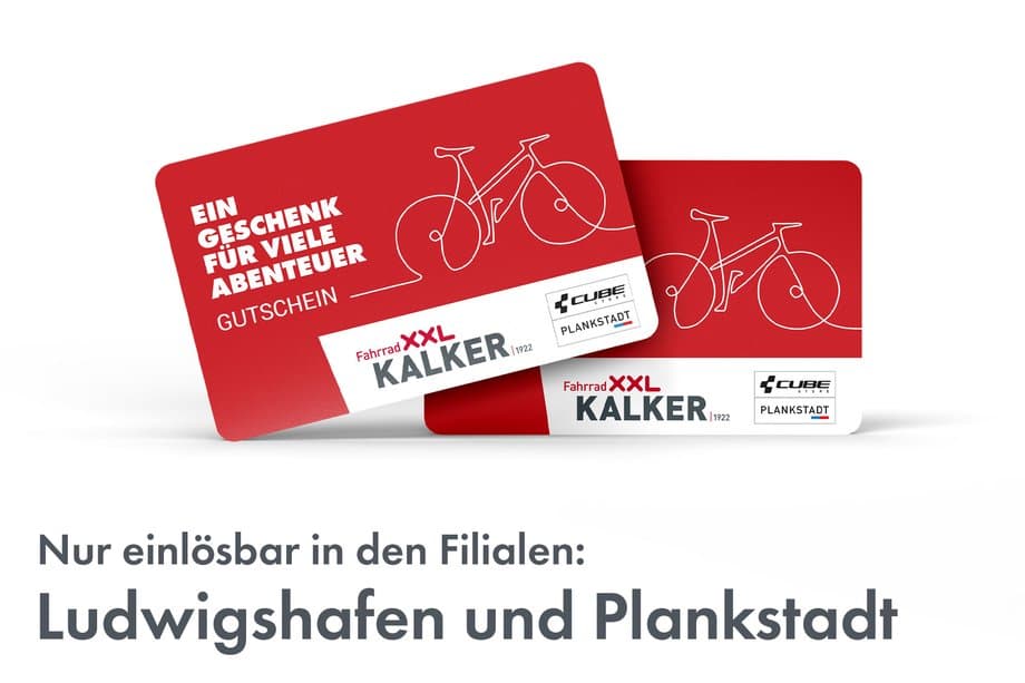 Gutschein Fahrrad XXL Kalker Modell -