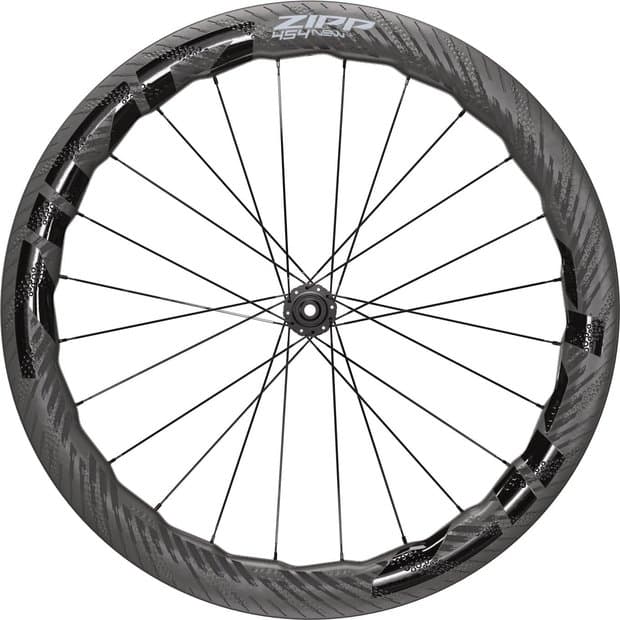 Zipp 454 NSW Disc CL 28"" Vorderrad, tubeless Schwarz Modell 2025