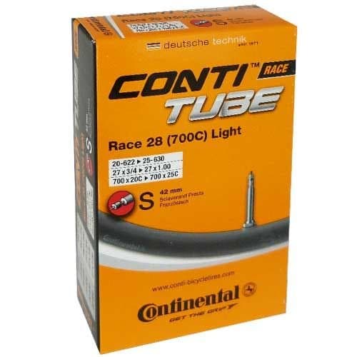 Continental Race 28 Light SV Schlauch - 42 mm Schwarz Modell 2026