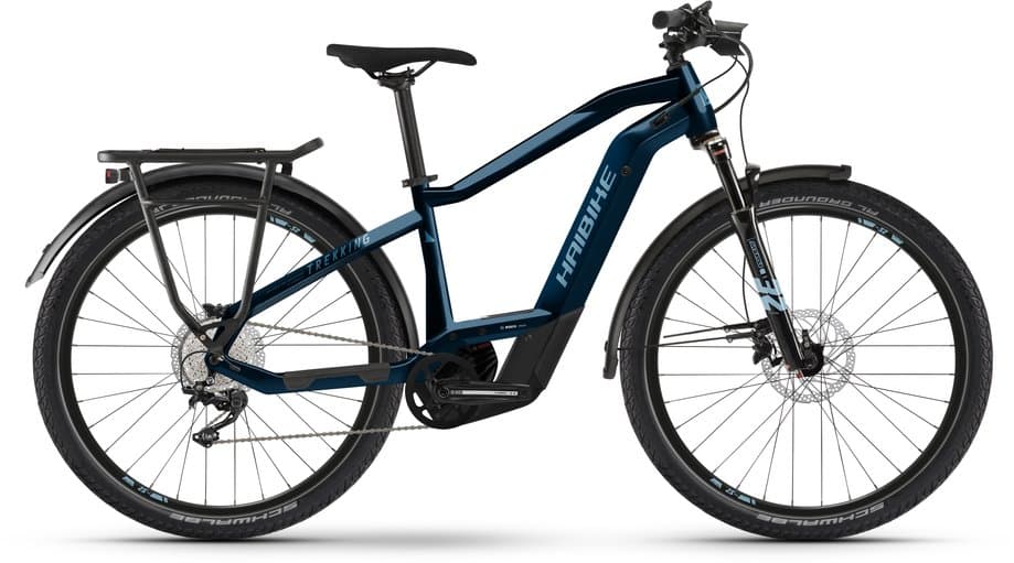 Haibike Trekking 8 Blau Modell Aktion