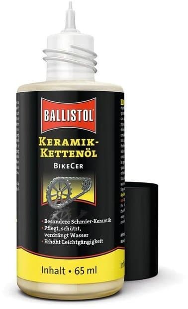 Ballistol Keramik Kettenöl, Tropfflasche - 65ml Schwarz Modell 2025