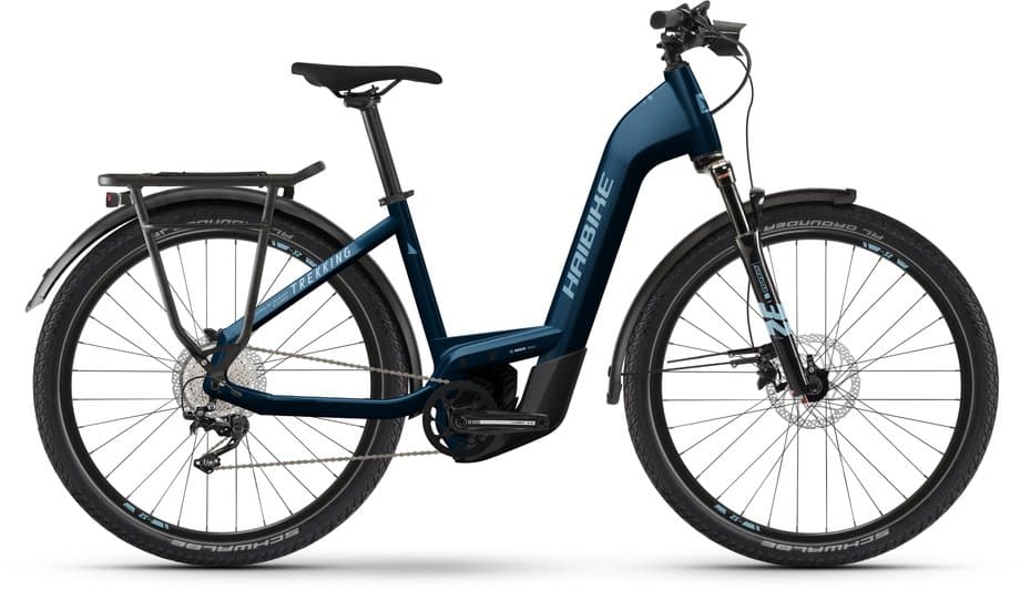 Haibike Trekking 8 Blau Modell Aktion