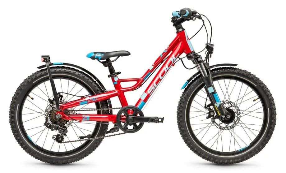 S'cool faXe Disc 20 7-Gang Rot Modell Aktion