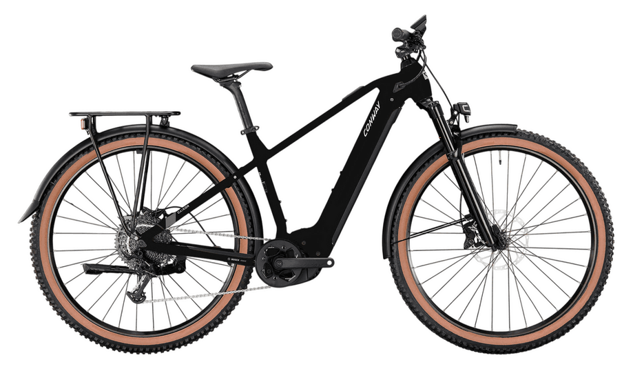 CONWAY Cairon SUV 4.0, Diamant, 29", black matt / silver matt, 10-Gang Shimano "Deore", 45cm