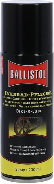Ballistol Bike-X-Lube Kettenöl, Spraydose - 200ml Schwarz Modell 2025