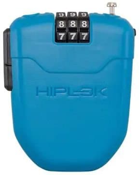 HIPLOK FX Kabelschloss Blau Modell Aktion
