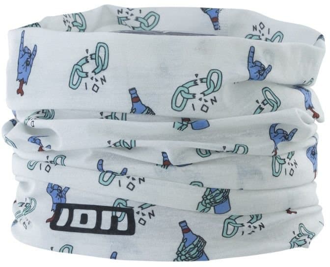ION Neckwarmer Logo Grau Modell Aktion