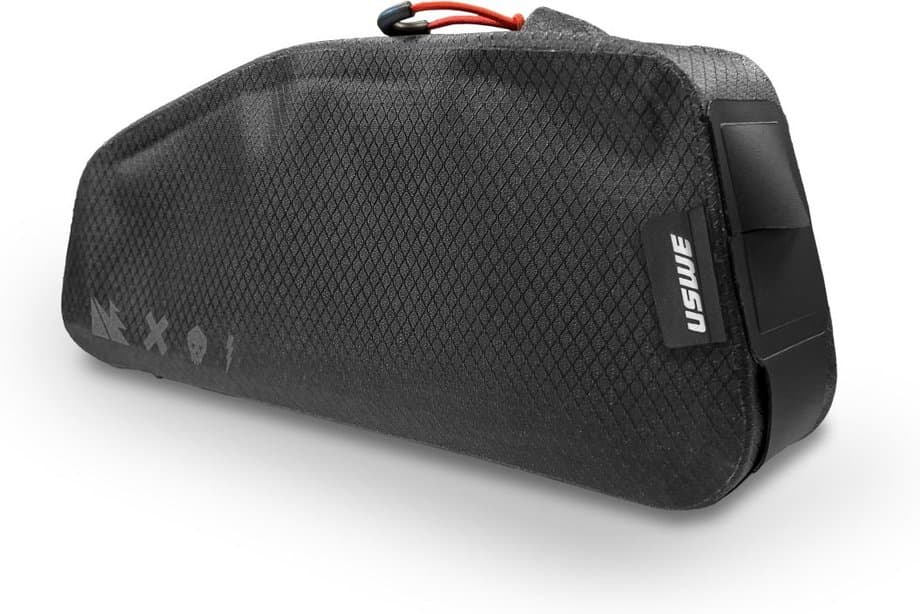 USWE Oberrohrtasche mit Reißverschluss 1,3 L Schwarz Modell 2026