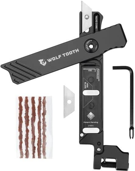 Wolftooth 8-Bit Chainbreaker + Utility Knife Multitool Schwarz Modell 2026