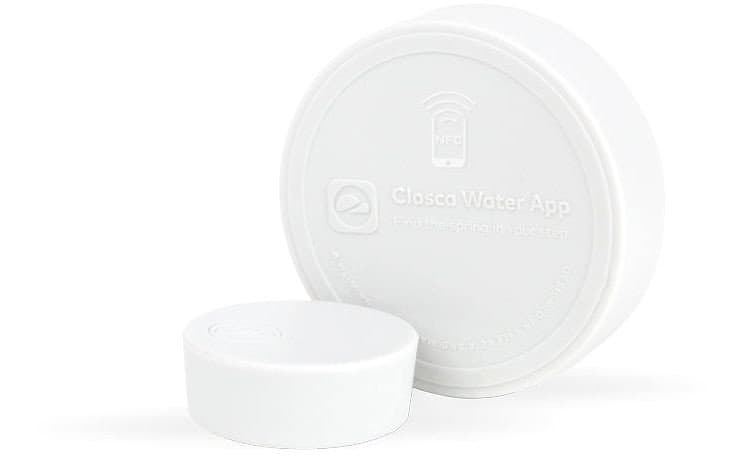 Closca Kappe für Nude Trinkflasche White Weiß Modell Aktion