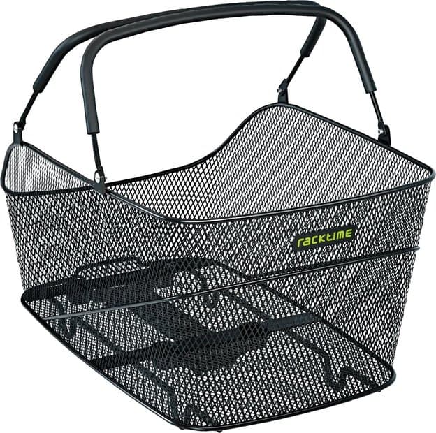 Racktime Gepäckträgerkorb Baskit Trunk 2.0 mid, Snapit 2.0 Adapter Schwarz Modell 2027