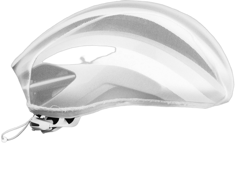 GRIPGRAB BugShield Helmet Cover Weiß Modell 2026