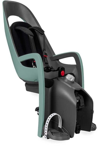 Hamax grün/schwarz, Befestigung Gepäckträger Kindersitz Hamax Caress