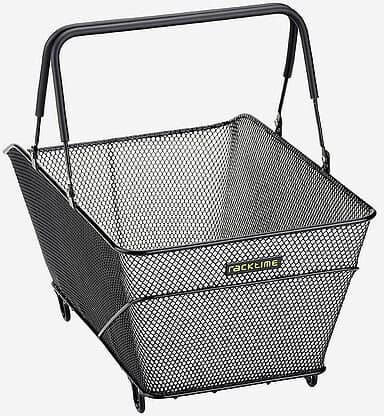 Racktime Gepäckträgerkorb Baskit Trunk large, inkl. Snapit Adapter Schwarz Modell 2024