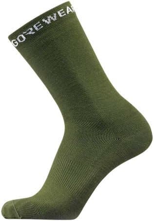 Gore Essential Merino Socken Grün Modell 2024