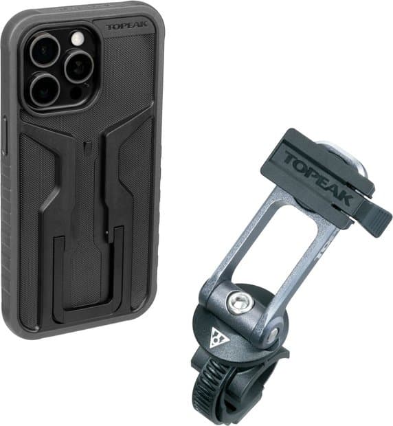 Topeak RideCase für iPhone 15 Pro Max mit Halter Schwarz Modell 2025