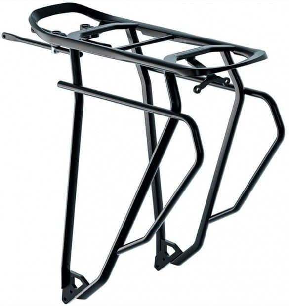 Racktime BOOSTIT 2.0 TOUR 29" Gepäckträger schwarz - Snapit 2.0, 25 kg Traglast, 2. Ebene, 205 mm Hinterbau, 79 mm Reifenbreite