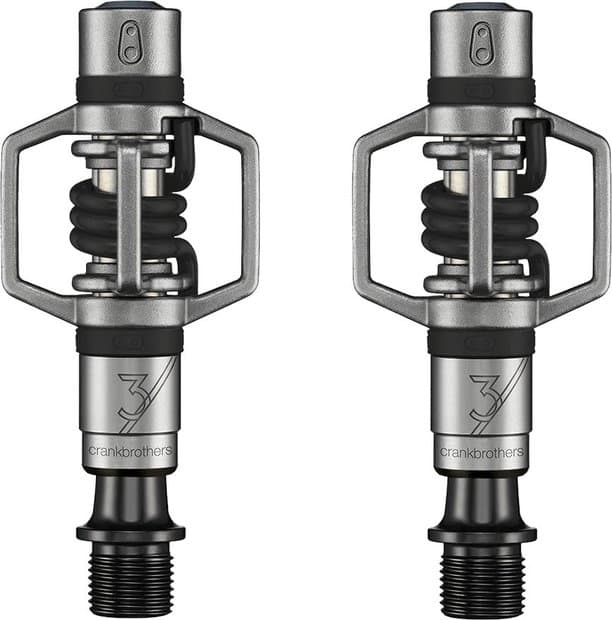 Crankbrothers Eggbeater 3 Klick-Pedale Silber Modell 2026