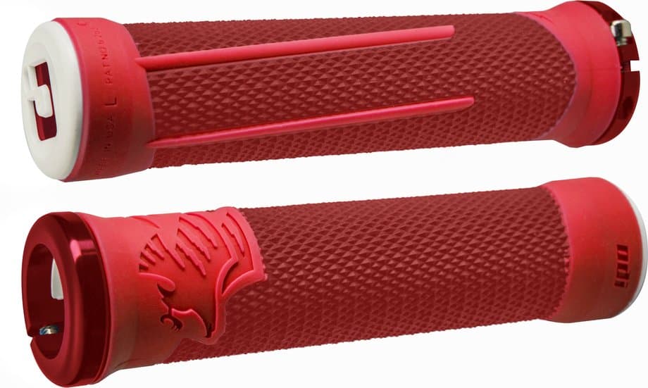 ODI AG2 Signature V2.1 Lock-On MTB Griffe Rot Modell 2026