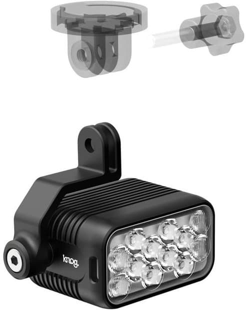 Knog Blinder E/X Halterung, GoPro Mount Schwarz Modell 2026