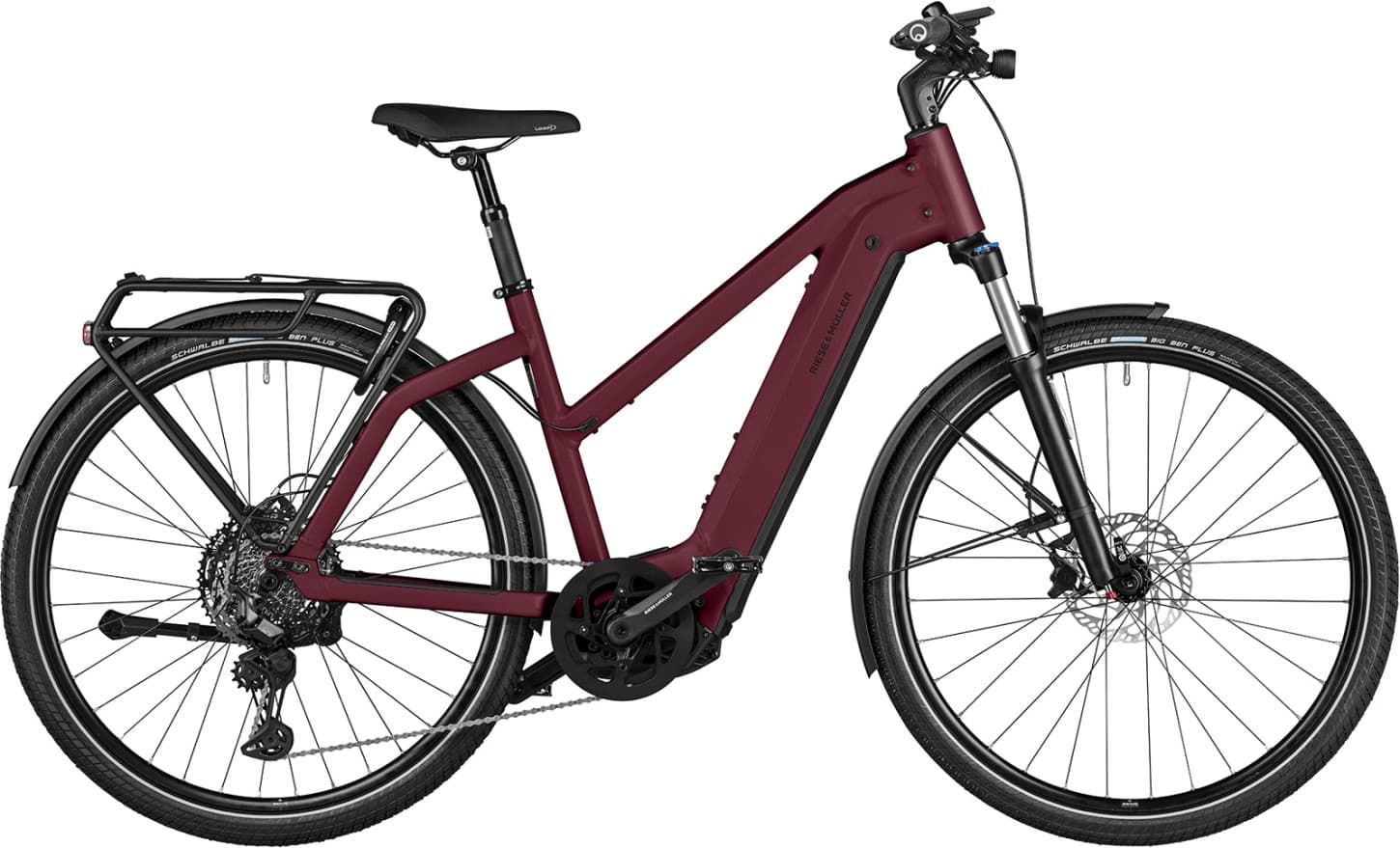 E-Bike - Riese & Müller Charger4 Mixte touring rot - 49 cm