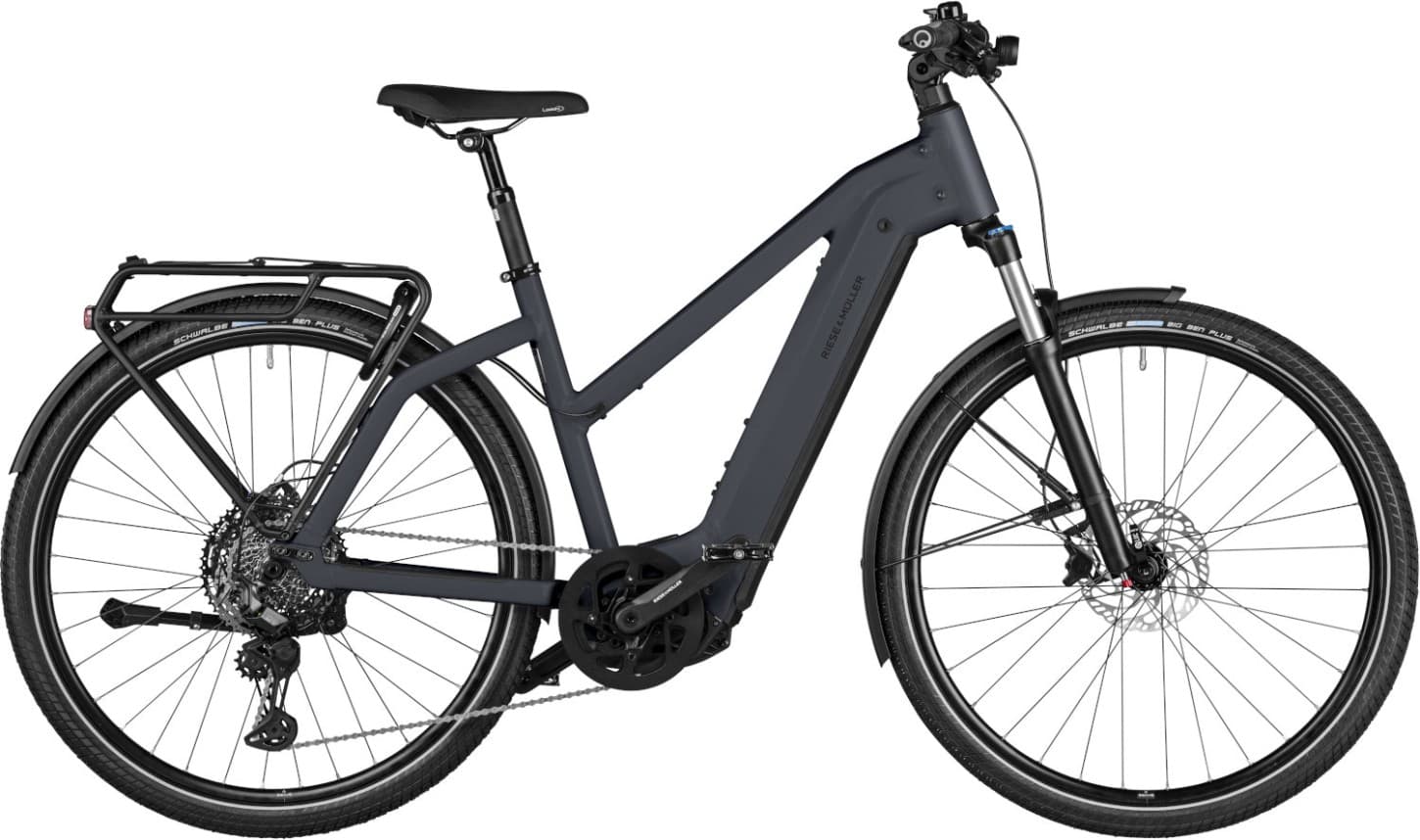 E-Bike - Riese & Müller Charger4 Mixte touring blau - 53 cm